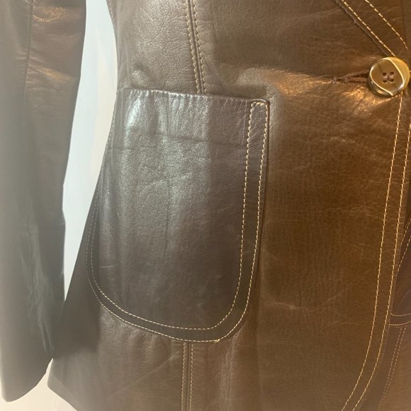 Vintage Bagatelle Leather jacket - Picture 3 of 10